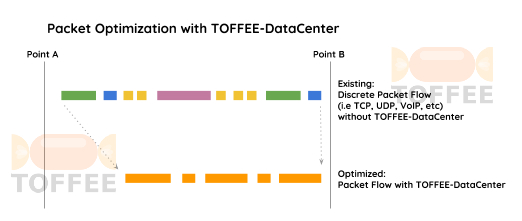 Packet Optimization with TOFFEE-DataCenter